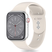 Apple Watch Serie 10/9/8/7/6/SE Tech-Protect Silikonarmband - 40mm/41mm/42mm - Sternenlicht