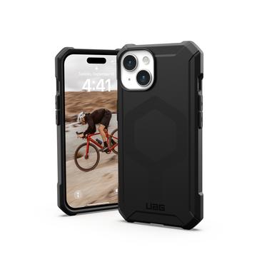 iPhone 15 UAG Essential Armor Hülle mit MagSafe - Schwarz