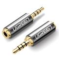 Ugreen 2.5mm Stecker / 3.5mm Buchse Stereo Audio Adapter mit vergoldeten Anschlüssen