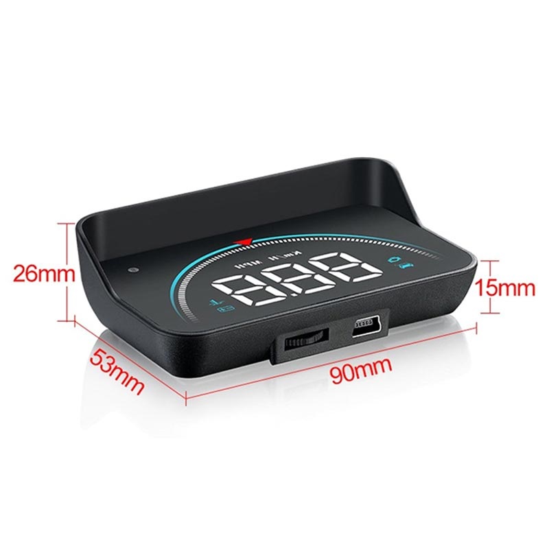 Universal Digital GPS Tachometer Auto HUD Head Up Display Multifunktions GPS  Geschwindigkeitsmesser Elektronikzubehör Für Alle Autos Von 18,98 €