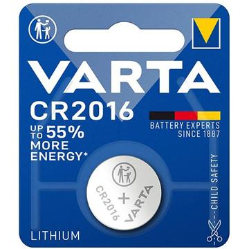 Varta CR2016 Knopfzellenbatterie 3V