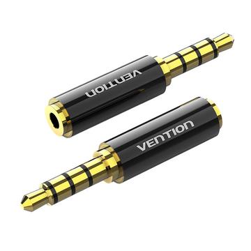 Vention BFBB0 Audio-Adapter - 3.5mm Stecker auf 2.5mm Buchse - Schwarz