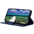Motorola Moto E20/E30/E40 Wallet Hülle mit Magnetverschluss - Blau
