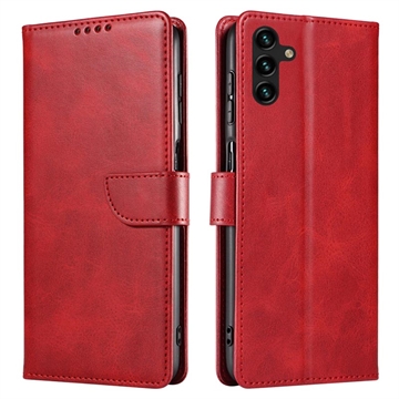 Samsung Galaxy A04s/A13 5G Wallet Schutzhülle mit Stand-Funktion - Rot