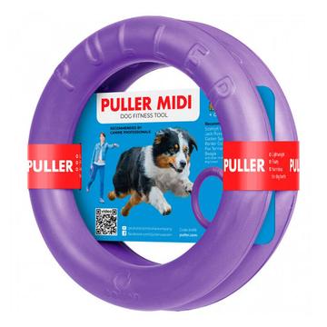 Waudog Puller Midi Trainingsspielzeug für Hunde - 19.5cm - 2 Stück.