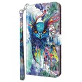 Wonder Series Sony Xperia 5 III Wallet Hülle - Owl