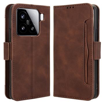 Xiaomi 15 Pro Wallet Hülle mit Kartenhalter