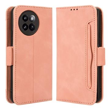 Xiaomi Civi 4 Pro/14 Civi Wallet Hülle mit Kartenhalter - Rosa