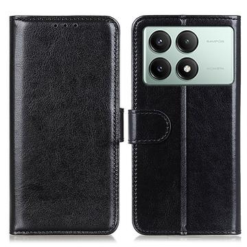 Xiaomi Redmi K70E/Poco X6 Pro Wallet Schutzhülle mit Magnetverschluss