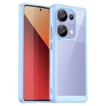 Xiaomi Redmi Note 13 Pro 4G/Poco M6 Pro Anti-Shock Hybrid Hülle - Blau