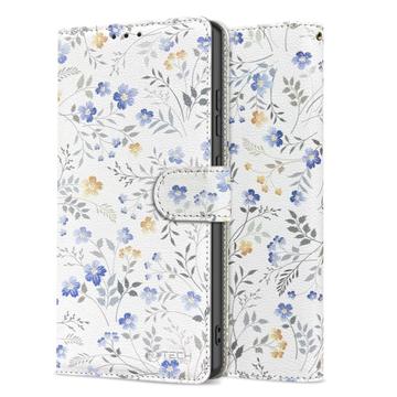 Xiaomi Redmi Note 14 Pro 5G/14 Pro+ 5G/Poco X7 Tech-Protect Wallet Hülle W. Magnet & Stand - Frühlingsblumen