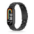 Xiaomi Smart Band 8/9 NFC Tech-Protect Edelstahlarmband - Schwarz