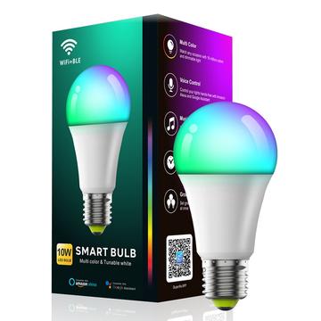 ZJ-BWBL1H-RGBWW-1P 10W Smart Voice Glühbirne WiFi Bluetooth RGBCW 220V LED-Lampe