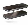 Zens Aluminium Quattro Wireless Charger Pro 4 mit 65W Power Adapter - MagSafe-kompatibel, Qi2 - Schwarz