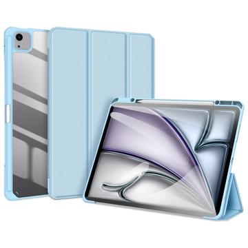 iPad Air 13 (2024) Dux Ducis Toby Tri-Fold Smart Folio Hülle - Baby Blau