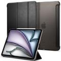 iPad Air 13 2024/2025 Spigen Smart Fold Folio Case - Schwarz