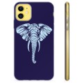 iPhone 11 TPU Hülle - Elefant