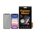 iPhone 11/XR PanzerGlass Case Friendly CamSlider Privatsphäre Panzerglas - schwarzer Rand