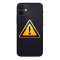 iPhone 12 Akkufachdeckel Reparatur - inkl. Rahmen - Schwarz