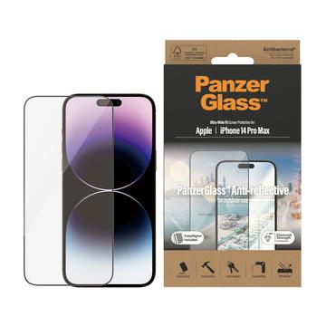 iPhone 14 Pro Max Panzerglas Ultra-Wide Fit Anti-Reflective EasyAligner Panzerglas - 9H - Schwarz Rand