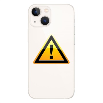 iPhone 13 Akkufachdeckel Reparatur - inkl. Rahmen - Weiß