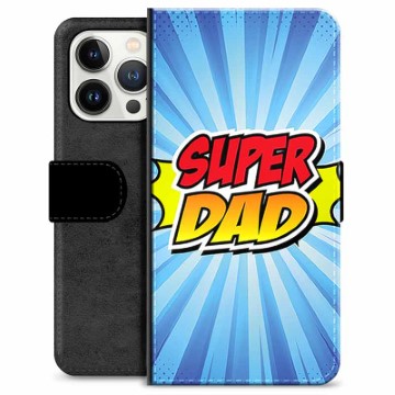 iPhone 13 Pro Premium Schutzhülle mit Geldbörse - Super Dad