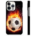 iPhone 13 Pro Schutzhülle - Fußball Flamme