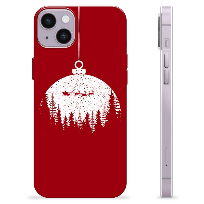 iPhone 14 Plus TPU Hülle - Weihnachtskugel