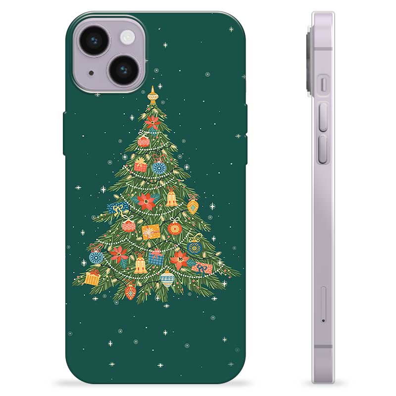 iPhone 14 Plus TPU Hülle - Weihnachtsbaum