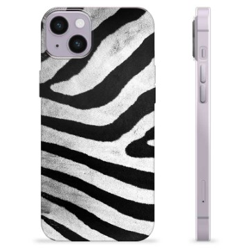 iPhone 14 Plus TPU Hülle - Zebra