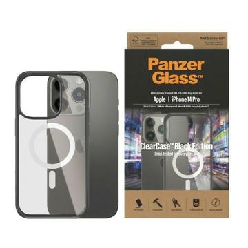 iPhone 14 Pro PanzerGlass ClearCase MagSafe Antibakterielle Hülle - Schwarz / Klar