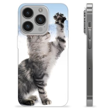 iPhone 14 Pro TPU Hülle - Katze