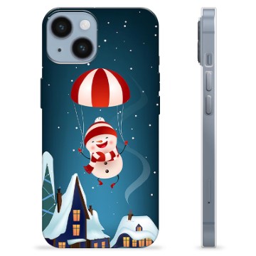 iPhone 14 TPU Hülle - Schneemann