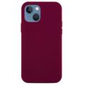 iPhone 15 Liquid Silikon Case - Weinrot