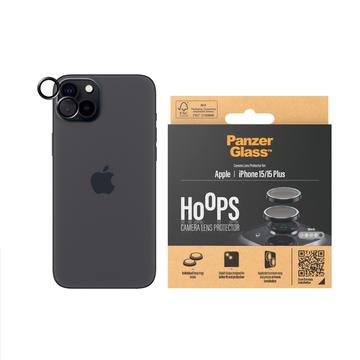 iPhone 15 PanzerGlass Hoops Kamera Objektivschutz - Schwarz