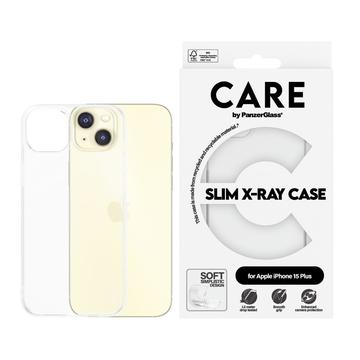 iPhone 15 Plus PanzerGlass Care Fashion Slim X-Ray Hülle - Durchsichtig