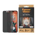 iPhone 15 Plus Panzerglas Ultra-Wide Fit Privacy EasyAligner Panzerglas - 9H - Schwarz Rand