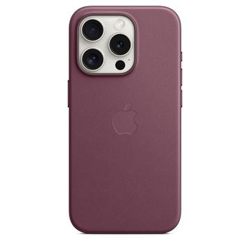 iPhone 15 Pro Apple Feingewebe Case mit MagSafe MT4L3ZM/A - Maulbeere