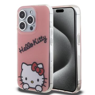 iPhone 15 Pro Hallo Kitty IML Daydreaming Hülle - Rosa