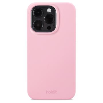 iPhone 15 Pro Holdit Silikonhülle - Rosa