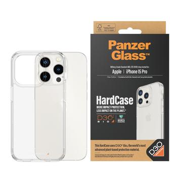 iPhone 15 Pro PanzerGlass HardCase Hülle mit D3O - Klar