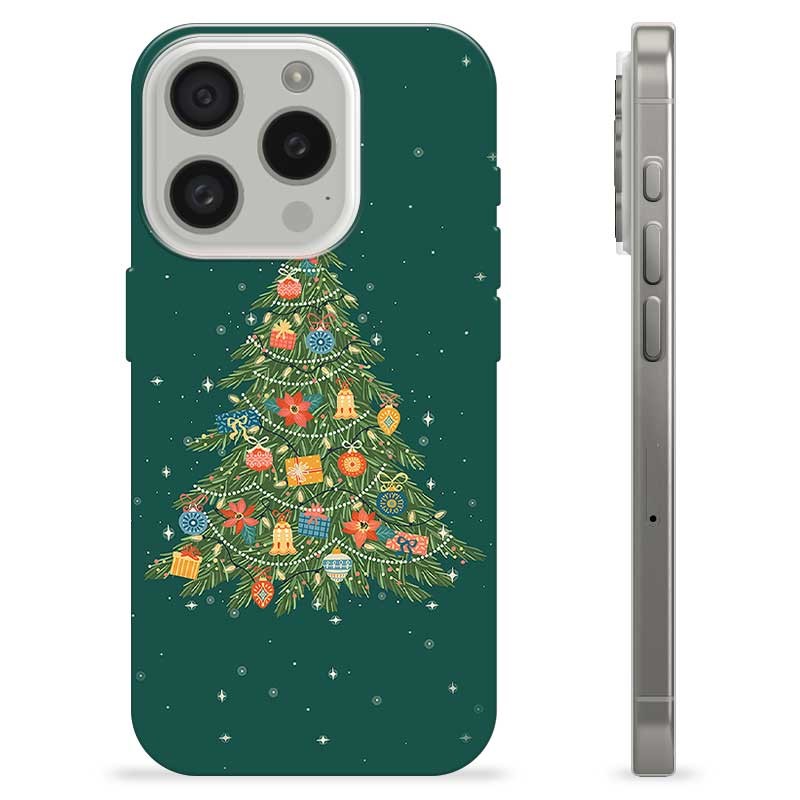 iPhone 15 Pro TPU Hülle Weihnachtsbaum