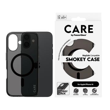 iPhone 16 PanzerGlass Care Smokey Urban Combat Case - MagSafe-kompatibel - Schwarz