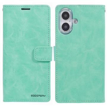 iPhone 16 Plus Mercury Goospery Blue Moon Wallet Hülle