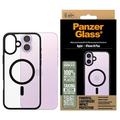 iPhone 16 Plus PanzerGlass HardCase MagSafe kompatibles Hülle - Schwarz / Transparent