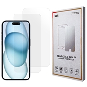 iPhone 16 Plus Saii 3D Premium Panzerglas - 9H - 2 Pcs.