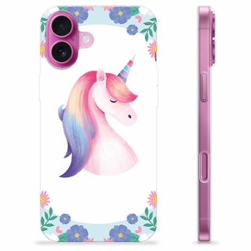 iPhone 16 Plus TPU Hülle - Einhorn