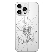 iPhone 16 Pro Rückseiten-Cover Reparatur - nur Glas - White Titanium