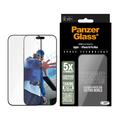 iPhone 16 Pro Max PanzerGlass Ceramic Protection Ultra-Wide Fit EasyAligner Panzerglas - 9H - Schwarzer Rand