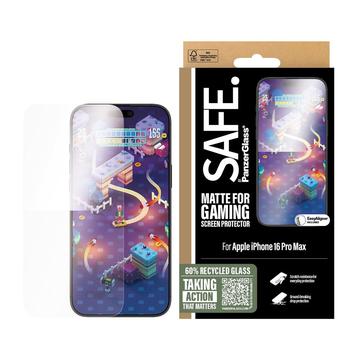 iPhone 16 Pro Max PanzerGlass Safe Gaming Ultra-Wide Fit Panzerglas - 9H - klar